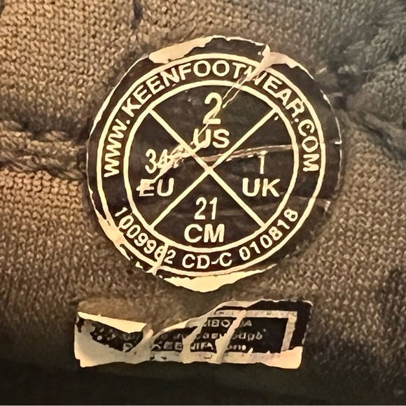 Keen kids Newport H2 hiking water sandals size 2 - Picture 8 of 9